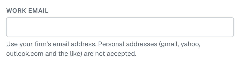 The work email rule