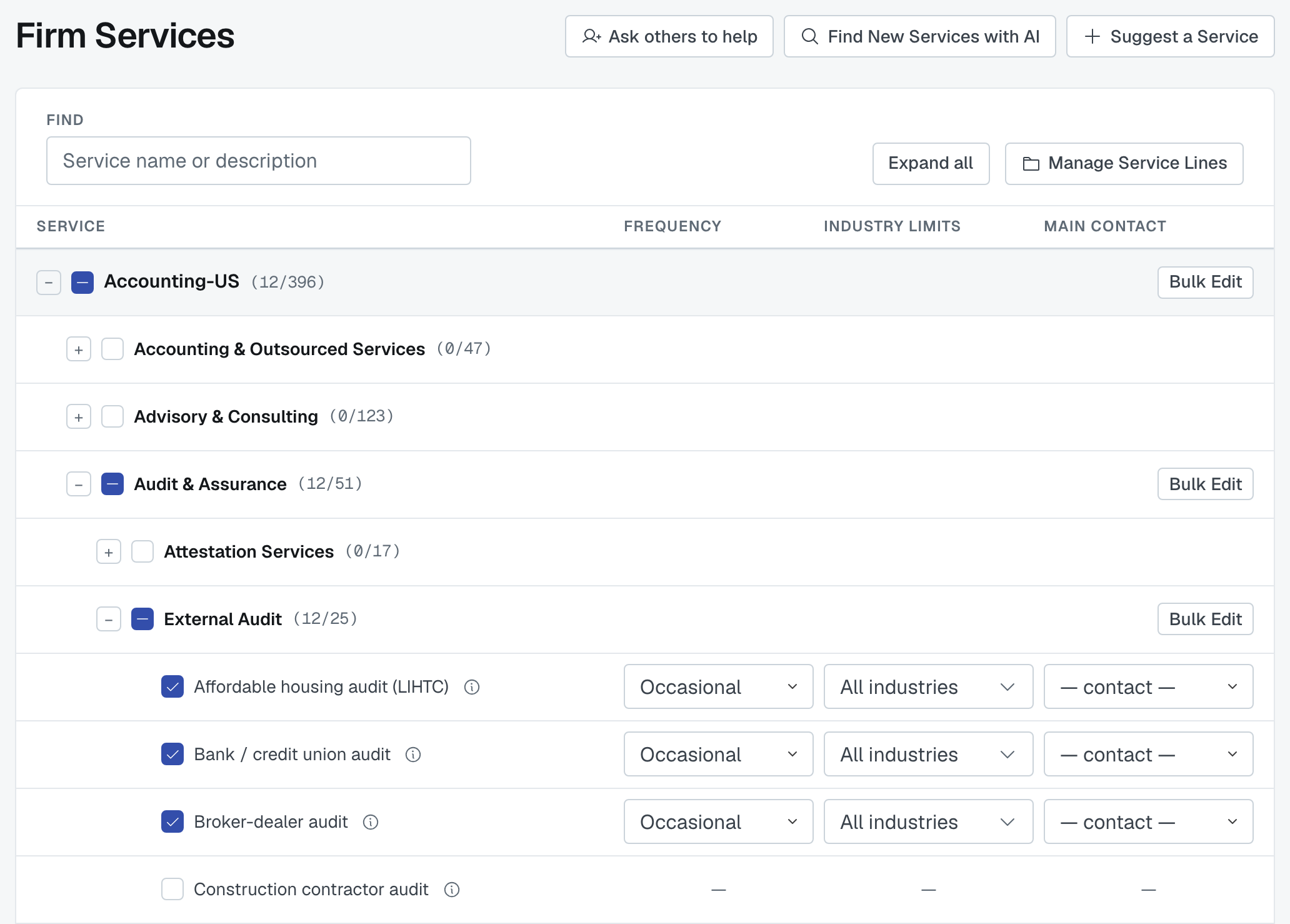 Firm Services